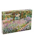 Puzzle Enjoy de 1000 piese - The Artist Garden at Giverny - 1t